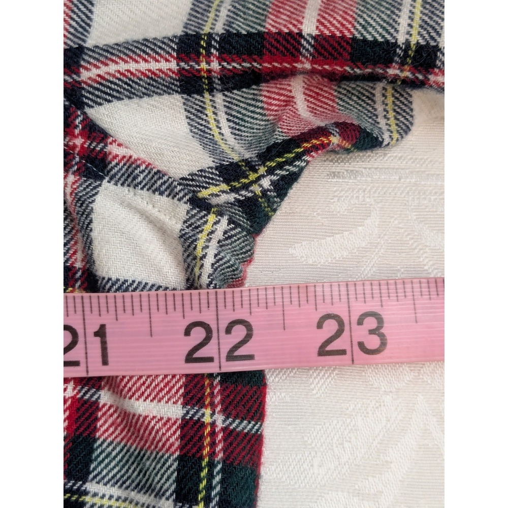 Brooks Brothers 346 Womens Plaid Button Up Long Sleeve Flannel Shirt Size 16 - Picture 6 of 8